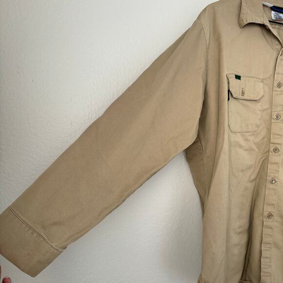 Workrite Mens Flame Resistant Longsleeve Shirt Indura Ultra Soft Size XL Utility - Picture 4 of 10